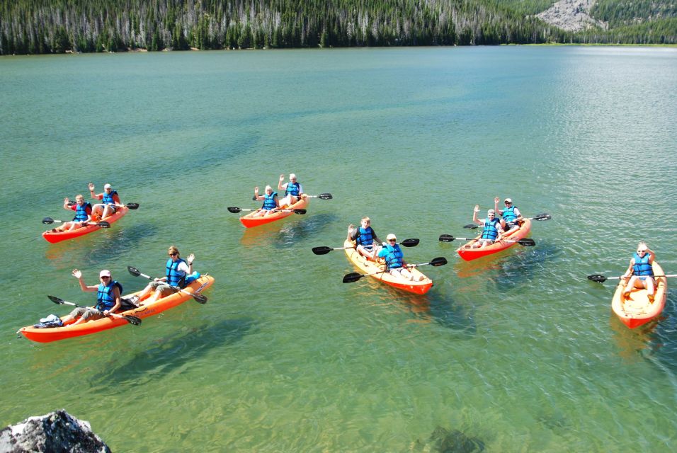 Bend: Half-Day Cascade Lakes Kayak Tour - Option to Swim in Lakes