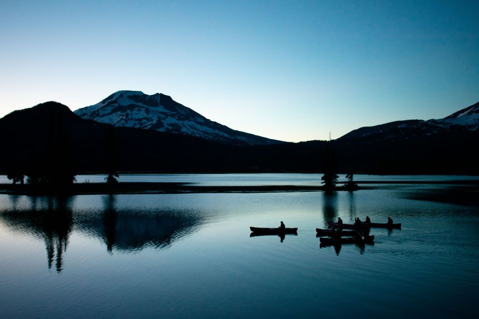 Bend: Moonlight and Starlight Canoe Tour - Cascade Lakes Exploration