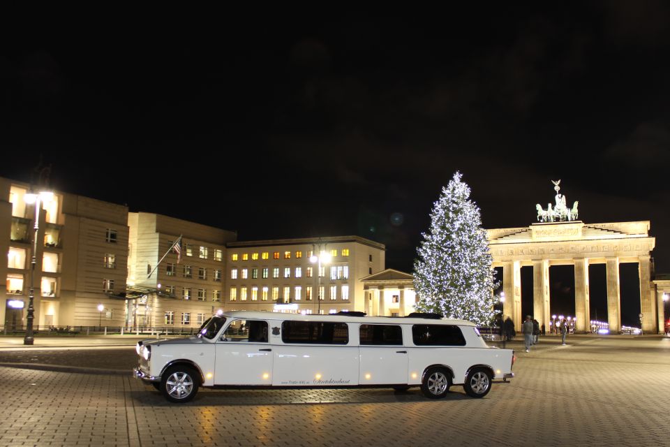 Berlin: 1.5-Hour Winter Lights Tour by Trabi Limousine - Important Tour Information