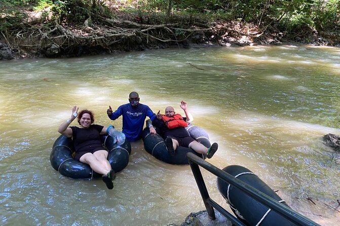 Blue Hole and River Tubing Combo Tour From Ocho Rios - Jamaican Jerk Food