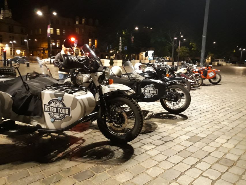 Bordeaux: Nighttime Sidecar Tour With Wine Tasting - Inclusions and Duration