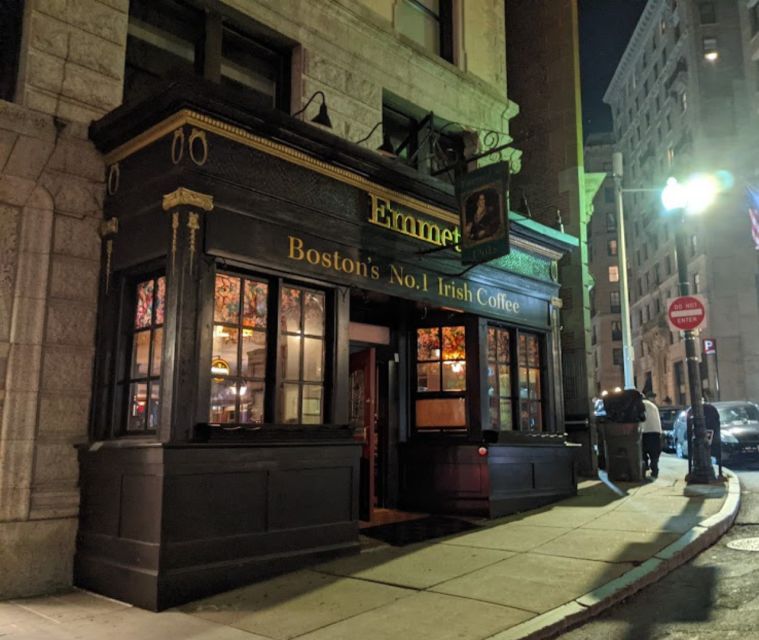 Boston: Boos and Brews Haunted Pub Crawl - Tour Inclusions