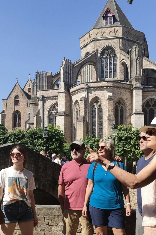 Bruges: Small Group Boat Cruise and Guided Walking Tour - Boat Cruise