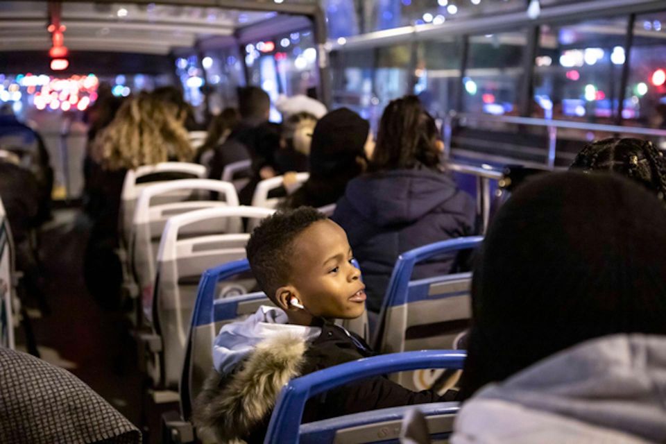 Brussels: Open Top Christmas Lights Tootbus Tour - Accessibility and Availability