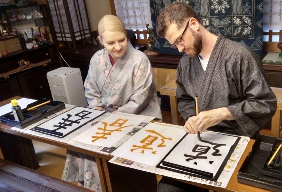 Calligraphy Experience With Simple Kimono in Okinawa - Customer Reviews