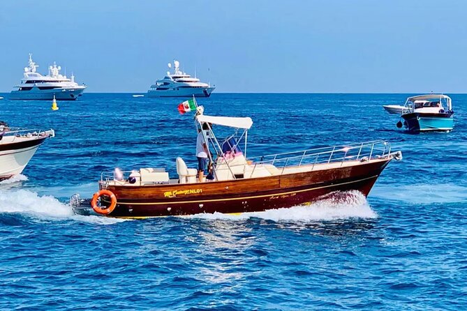 Capri by Boat Private Comfortable Tour - Infants and Service Animals