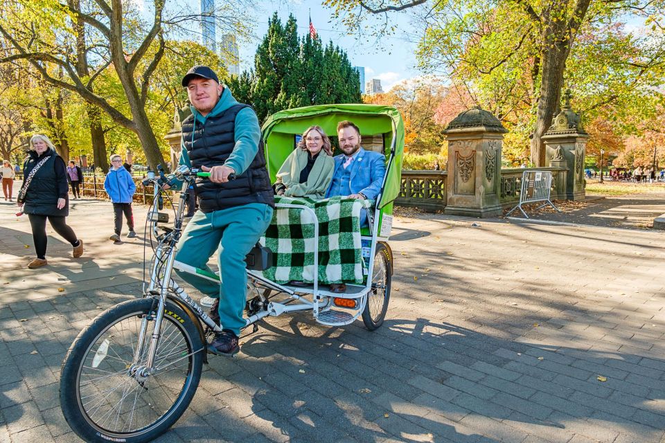 Central Park Film Spots Pedicab Tour - Accessibility and Group Options