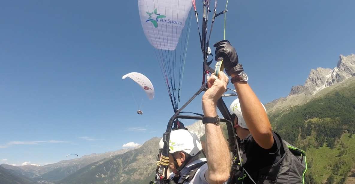 Chamonix and Paragliding Tour - Transportation and Ticket Exclusions