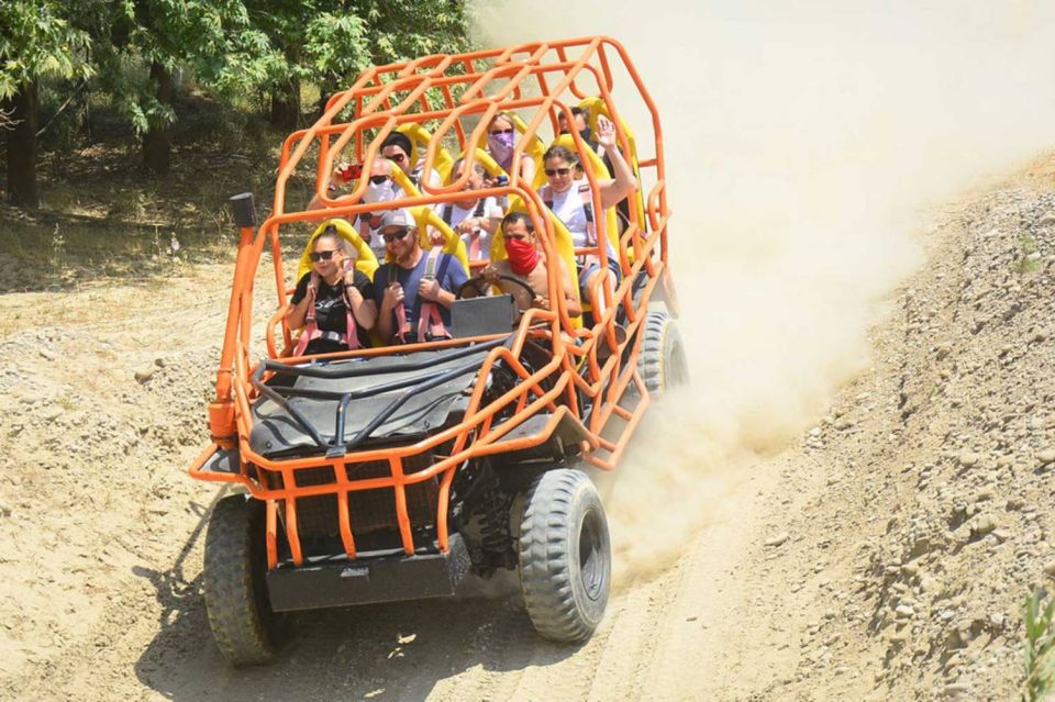 City of Side: Quad, Buggy, Rafting & Zipline Tour With Lunch - Hotel Transfers