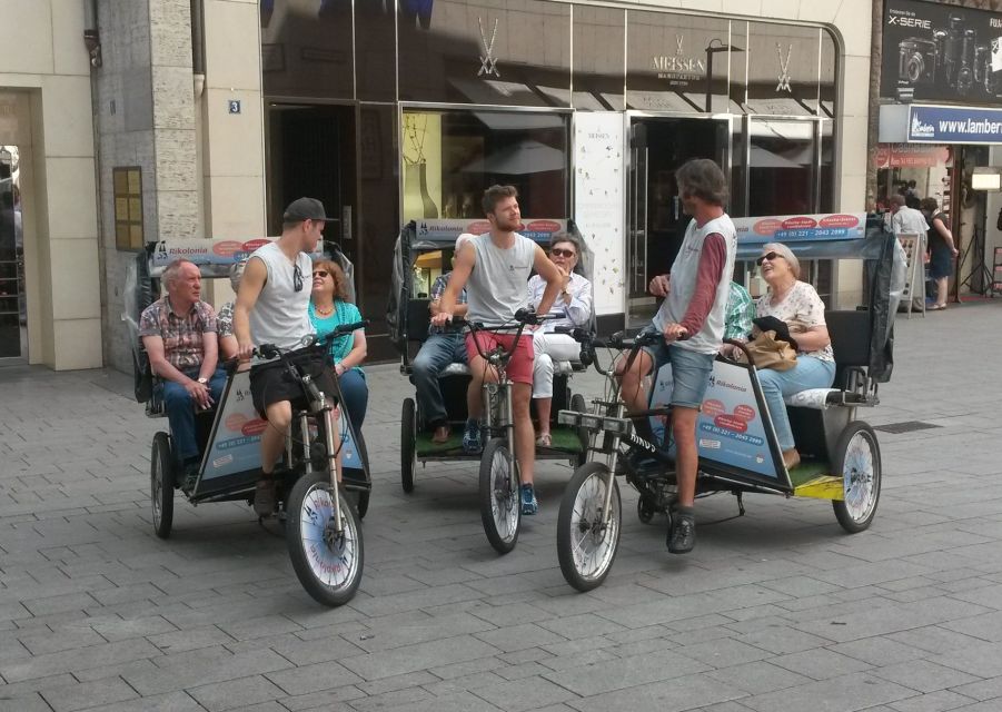 Cologne: Rickshaw Sightseeing Tour - Enjoying Year-Round Tour Availability