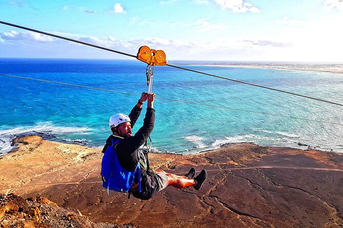 Complete Excursion and Flight on the Zipline Cabo Verde - Refreshing Aperitif at Lookout Point