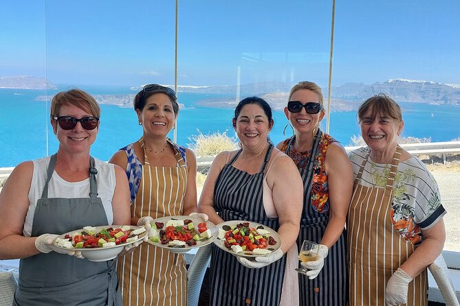 Cooking Class and Wine Tasting in Santorini - Inclusions and Practical Information