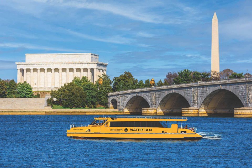 DC: Hop-on Hop-off Bus Tour & Sightseeing Water Taxi Cruise - Sightseeing Opportunities