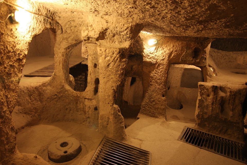 Derinkuyu Underground City and Ihlara Valley Cappadocia Tour - Selime Monastery