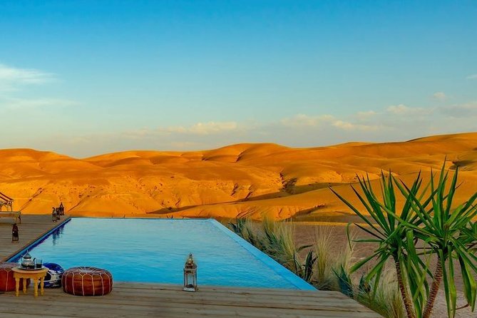 Desert Glow: Exclusive Sunset Camel Trek With Dinner in Agafay - Guest Participation and Accessibility