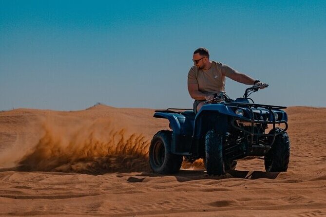 Desert Safari With 30 Minutes Quad Biking on High Red Dunes (Complete Package) - Sunset Photoshoot