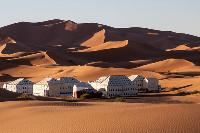 Desert Trips From Marrakech to Merzouga Sand Dunes and Camel Ride 3 Days - Overnight Desert Camp