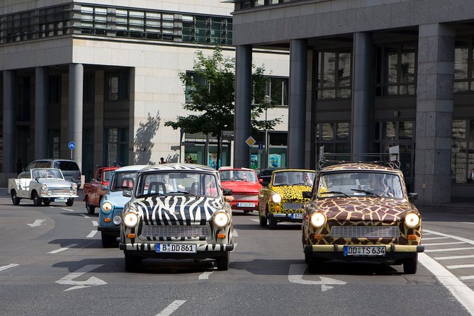 Dresden Live-Guided Self-Drive Trabi Safari City Tour 1h15min - Passenger Capacity and Transmission