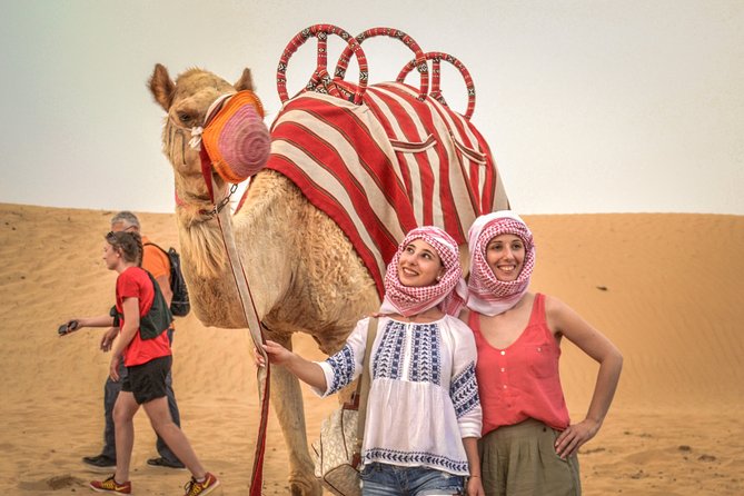 Dubai: Adventure Evening Desert Safari, Camel Ride, Shows & BBQ Dinner - Pickup and Drop-off