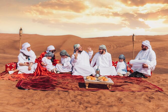 Dubai Desert Safari, BBQ, Live Shows, Camel, Sandboard (7-Hours) - Captivating Live Cultural Shows