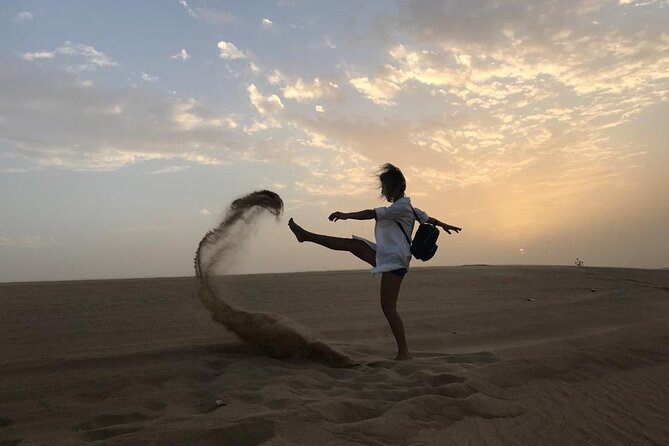 Dubai Desert Safari Experience - Camel Riding and Falcon Encounters