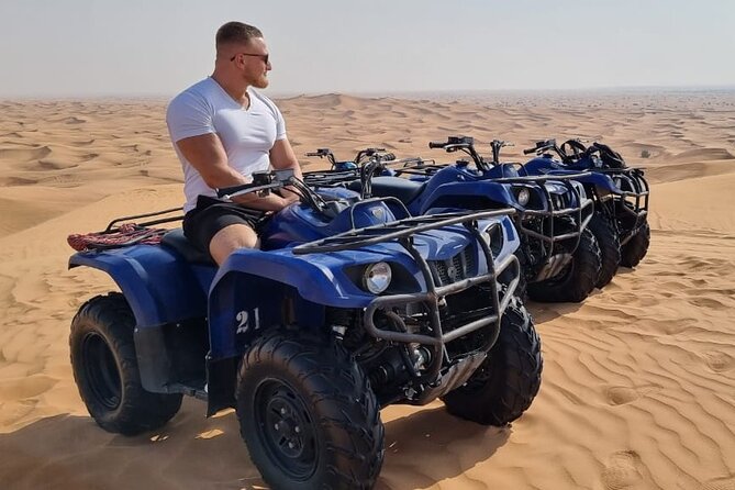 Dubai Long Self-Drive Quadbike With Camel and Falcon - Cancellation Policy