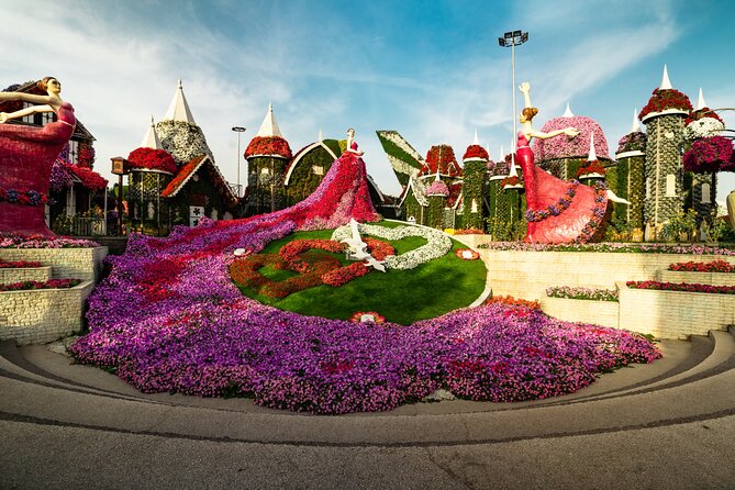 Dubai Miracle Garden Admission Ticket With Hotel Transfer - Group Size Limitation