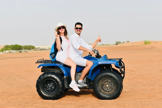 Dubai: Red Dunes Desert Safari, Camel Ride, Sandboard, Quad Bike - Quad Biking Adventure