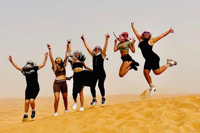 Dubai Red Dunes With Sandboarding, Camel Ride, Falcon & VIP Camp - Unlimited Beverages and Refreshments