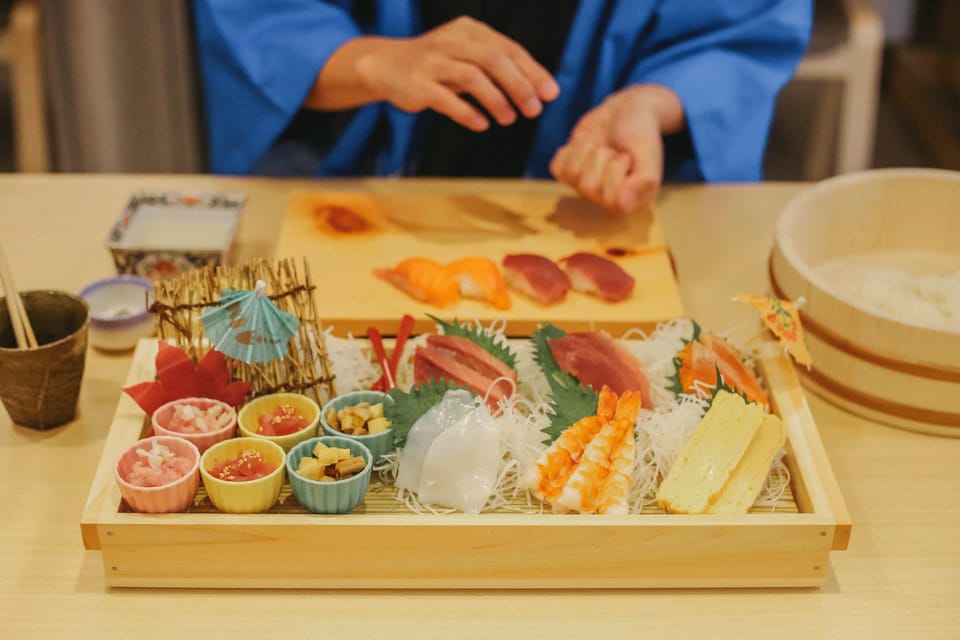 【Grand Opening!】Sushi Making Class Near Tokyo Tower - Meeting Point and Availability