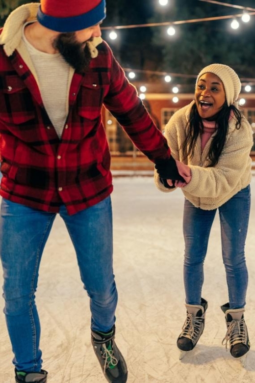 Enchanted Christmas Stroll: San Antonio's Festive Gems - Rotary Ice Rink Magic