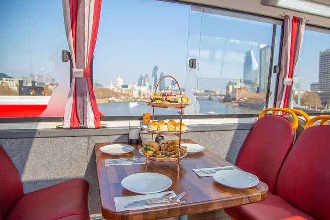 English Afternoon Tea Bus With Panoramic Tour of London– Upper Deck - Policies