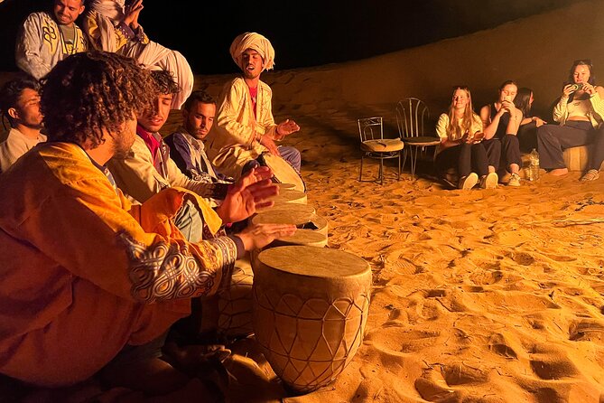 Enjoy1 Night Berber Camp Sahara Desert,Camel Sunset Sunrise Quad Sunboarding ATV - Traditional Moroccan Cuisine