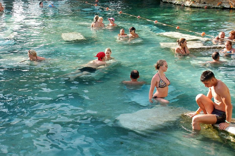 Ephesus to Pamukkale, Konya and Cappadocia Tour (Private) - Visiting Pamukkales Hot Springs