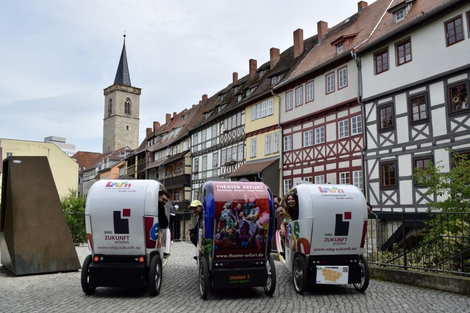 Erfurt: Private Guided Classic Old Town E-Rickshaw Tour - Meeting Point and Attire