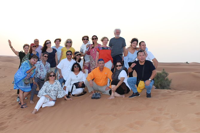 Evening Desert Safari on Red Dunes + Sandboarding + BBQ Dinner & Entertainment - Bedouin Camp Experience