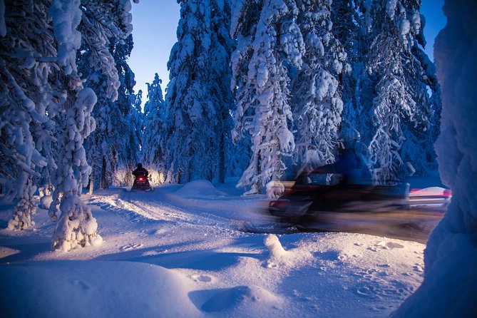 Evening Escape - Snowmobile Safari and Campfire in Rovaniemi - Safety and Snowmobile Operation