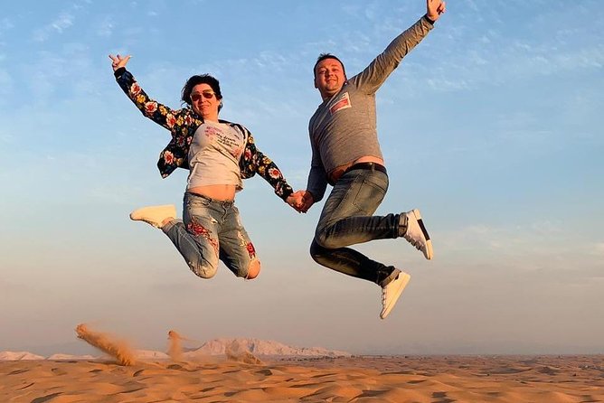 Evening Red Dunes Desert Safari Private Only Dune Bashing - Stunning Sunset Vistas