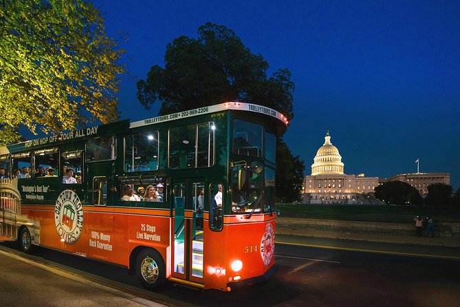 Experience Washington DCs Monuments by Moonlight on a Trolley - Departure Locations