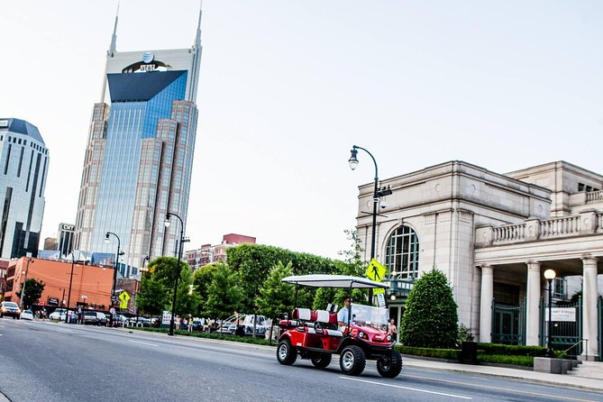 Explore the City of Nashville Sightseeing Tour by Golf Cart - Tour Experience