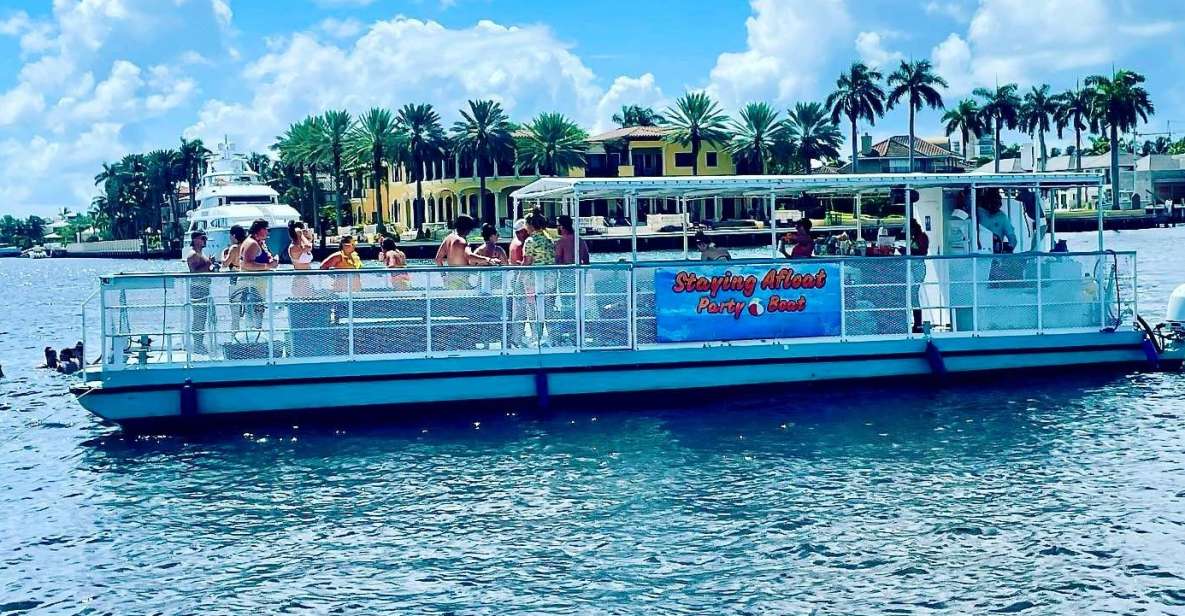 Fort Lauderdale: Scenic Boat Trip W/ Swim Stop & Inflatables - What to Bring