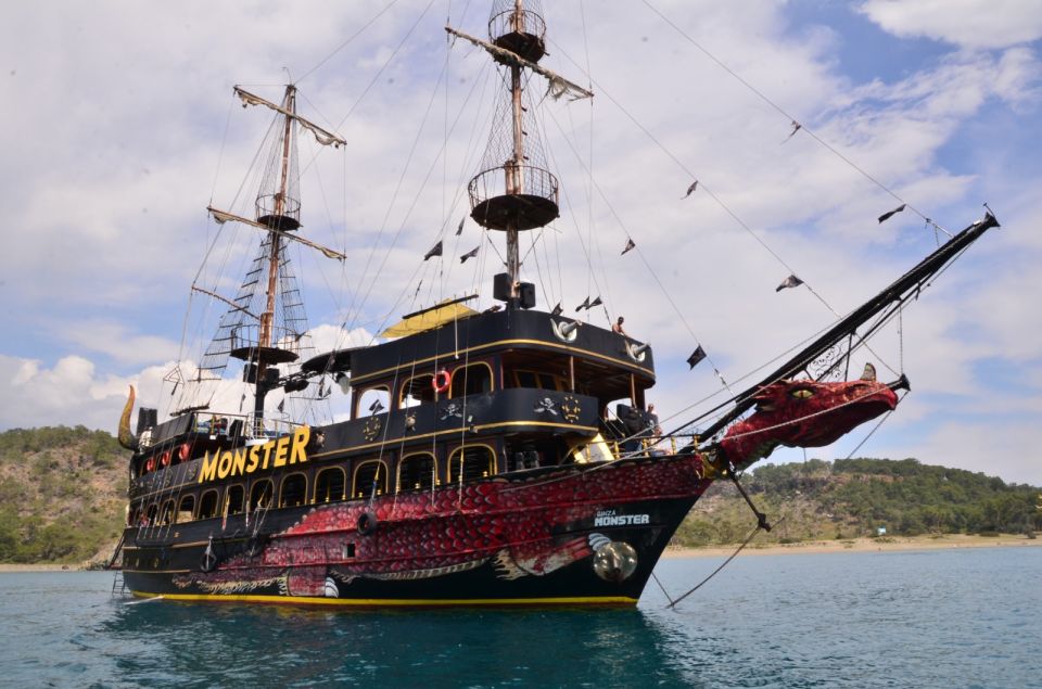 From Antalya/Kemer: Party Boat Trip to Kemer Bays With Lunch - Relaxing on the Sundecks