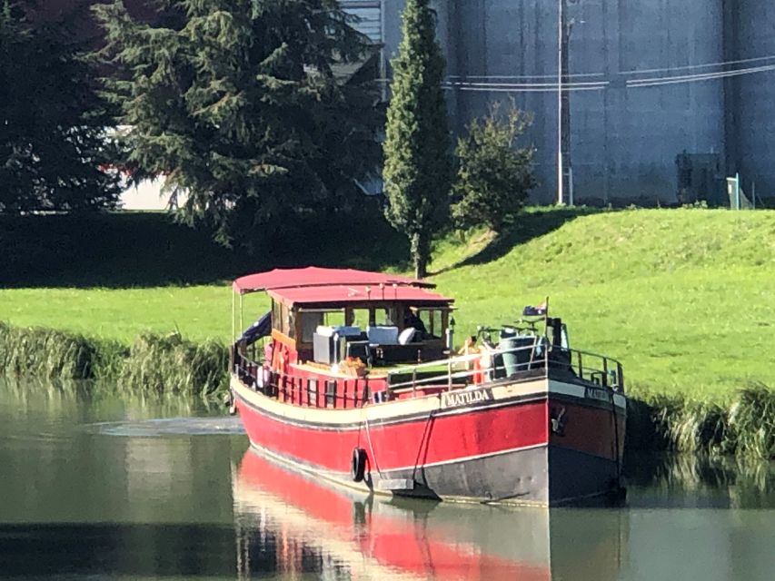 From Auxerre: Dutch Barge Full-Day Cruise With Wine Tasting - Lunch and Wine Tasting