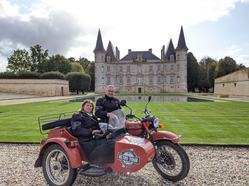 From Bordeaux: Médoc Vineyard and Château Tour by Sidecar - Winery Visit and Tasting