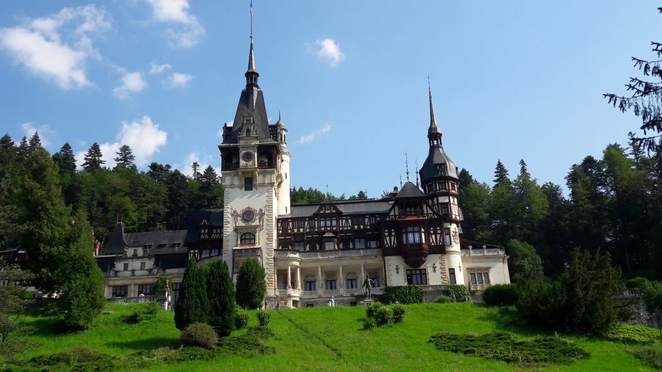 From Brașov, 3 Castles: Peles, Bran, Cantacuzino - Peles Castle