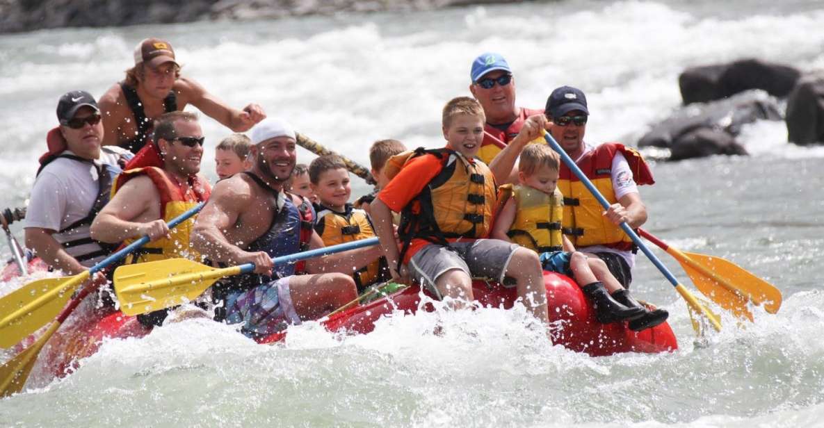 From Gardiner: Yellowstone River Whitewater Rafting & Lunch - Logistical Details