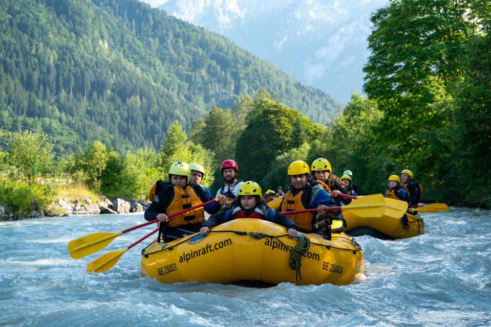 From Interlaken: Family Rafting - Age and Health Restrictions