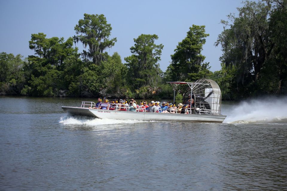 From Lafitte: Swamp Tours South of New Orleans by Airboat - Inclusions and Exclusions