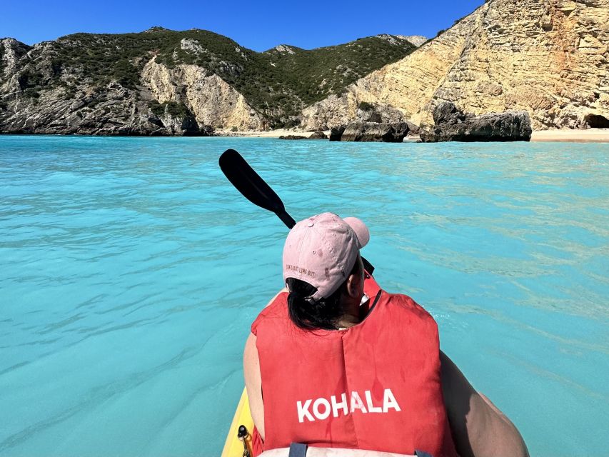 From Lisbon: Arrabida Park Small Group Kayak Tour - Limestone Cliff Views