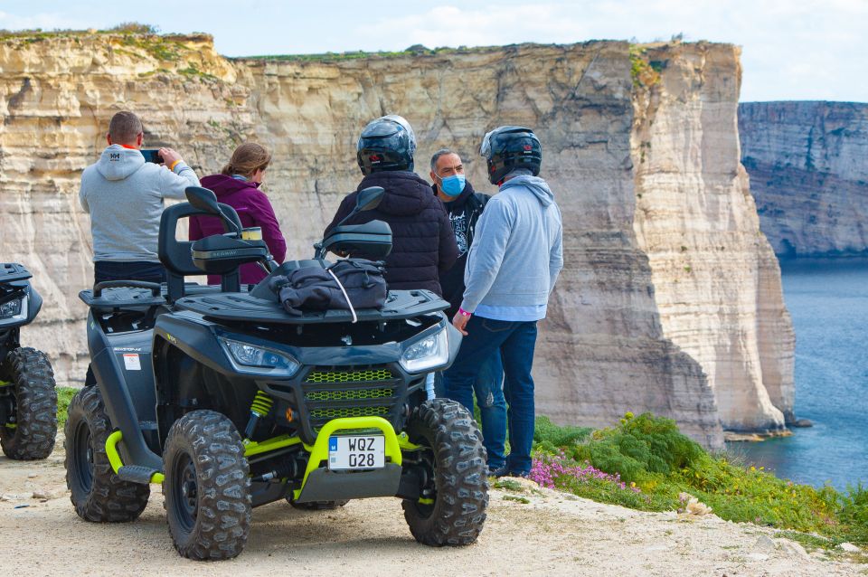 From Malta: Gozo & Comino Full-Day Quad Bike Tour With Lunch - Tour Inclusions and Safety Measures